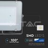 Proiector 200W LED Cip SMD SAMSUNG Corp Gri 6400K COD: 485-poza 4-Dacenergy.ro