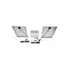 Lampa LED cu panou solar 100W proiector 300W baterie 3,2V/40Ah Cod: BK87488-poza 2-Dacenergy.ro