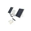 Lampa LED cu panou solar 100W proiector 300W baterie 3,2V/40Ah Cod: BK87488-Dacenergy.ro
