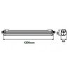 LED Lampă Protecție la Apă Seria-X 1200mm 24W 6400K 160 lm/Watt COD: 6486-poza 2-Dacenergy.ro