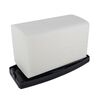 Dispenser mobil prosoape hartie Z DacEnergy©, realizat din ABS, capacitate 250 - 300 de prosoape de hartie, alb-poza 4-Dacenergy.ro