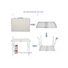 Masa plianta din aluminiu 120x60cm-poza 3-Dacenergy.ro
