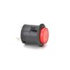 Buton cu retinere 3 pini rosu Cod: TL-33-poza 2-Dacenergy.ro