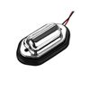 Set 2 lampi numar  carcasa cromata  lumina:alba / 12V-24V (Set 2 buc) Cod:2102501A/CH-poza 4-Dacenergy.ro
