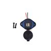 Panou mufa USB 4,8A si siguranta  Cod: MCA035B-poza 2-Dacenergy.ro