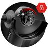 Polizor unghiular, viteza reglabila de 3000 - 12000 rpm, sistem de protectie a discului Quick-Lock, reglarea pozitiei manerului in 3 etape, cablu de alimentare lung 209 cm, 10 discuri, 900 W-poza 2-Dacenergy.ro
