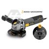 Polizor unghiular, viteza reglabila de 3000 - 12000 rpm, sistem de protectie a discului Quick-Lock, reglarea pozitiei manerului in 3 etape, cablu de alimentare lung 209 cm, 10 discuri, 900 W-poza 5-Dacenergy.ro