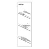 Stergator parbriz sofer BMW seria 6 coupe 01/2004-> COD:ART35 23"-poza 2-Dacenergy.ro