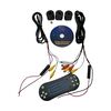 Set tetiere 1DVD+1monitor 9 inch negre Cod: 9503-poza 4-Dacenergy.ro