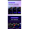 Set 18 lumini ambientale RGB cu aplicatie BT Cod: NVEL-AMBI18LED 12V-poza 3-Dacenergy.ro