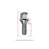 Prezoane pentru jante de aluminiu, dimensiuni M12x1,5 mm, lungime 28 mm, cu con drept Cod: B104-poza 4-Dacenergy.ro