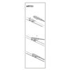 Stergator parbriz sofer OPELZAFIRA Van 07/2005➝ COD:ART51 28"-poza 2-Dacenergy.ro