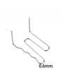 Set 100 cleme pentru pistol reparat plastic 0.6mm otel inoxidabil Cod: K18028-11-Dacenergy.ro