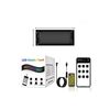 Afisaj LED programabil Eyes Devil, control Bluetooth si telecomanda, USB 5V, 102x348mm  Cod: FST-EY2064-poza 2-Dacenergy.ro