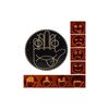 Panou LED tip emoticon zambaret , programabil, cu afisaje personalizabile controlate din telecomanda 12 gesturi Cod: FS-1804-poza 4-Dacenergy.ro