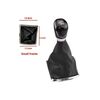 Maner si Manson schimbator  imitatie piele  compatibil Ford Focus MK2 cu 2 adaptoare pentru 5 si 6 viteze  Cod: SC-150-poza 3-Dacenergy.ro
