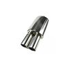 Toba sport inox dubla, diametru intrare 60 mm, lungime totala 550 mm, corp 320 mm Cod: 801212-7676P-poza 2-Dacenergy.ro