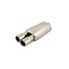 Toba sport inox dubla, diametru intrare 60 mm, lungime totala 550 mm, corp 320 mm Cod: 801212-7676P-Dacenergy.ro