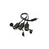 Adaptor cu cablu priza bricheta DIN la Standard cu 3 capete Max AMP: 12V20A / 24V10A  Cod: MC021-Dacenergy.ro