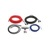 Kit cabluri subwoofer auto AIV 10mm² pentru amplificator cu RCA si siguranta AGU Cod: LK-10-poza 2-Dacenergy.ro