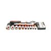 Set chei tubulare 12 piese 10-24 mm cu clichet 3/8 inch si prelungitor 150 mm Breckner Germany Cod: BK92499-poza 3-Dacenergy.ro
