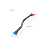 Racleta folie auto curbata dubla din silicon 70/90 durometru Cod: HS-122-poza 3-Dacenergy.ro