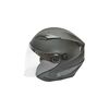 Casca moto tip jet neagra, model urban cu viziera transparenta si ochelari de soare, marimea L Cod: DISTM80-poza 3-Dacenergy.ro