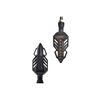 Semnalizare moto 12V cu  semnalizare LED  alba Cod: FS-1215-poza 2-Dacenergy.ro