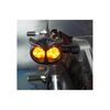 Semnalizare moto 12V cu functie lumina de zi alba si semnalizare galbena Cod: ZC-MOTOY-poza 2-Dacenergy.ro