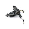 Semnalizare moto 12V cu  semnalizare LED  alba Cod: FS-1215-Dacenergy.ro