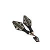 Semnalizare moto 12V cu funtie de lumina de zi alba si semnalizare  galbena  Cod: FS-1213-poza 2-Dacenergy.ro