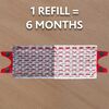 Rezerva mop Vileda Ultramax, microfibra, curatare 2 in 1, super absorbanta, 1 buc, alb si rosu-poza 5-Dacenergy.ro