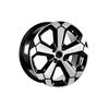 Jante DY427 KM 16x6.5 5x114.3 ET32 negru polish diamond cut compatibile Dacia Renault Nissan Toyota Cod: DY427-Dacenergy.ro