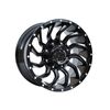 Jante DY481 KM 20x9 6x139.7 ET0 negru argintiu compatibile Ford Toyota Nissan Mitsubishi Cod: DY481-Dacenergy.ro