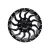 Jante DY481 KM 20x9 6x139.7 ET0 negru argintiu compatibile Ford Toyota Nissan Mitsubishi Cod: DY481-poza 2-Dacenergy.ro