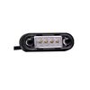 Lampa gabarit auto LED slim alba 84x27 mm 12-36V cu garnituri bullbar Fristom Cod: FT-073B-Dacenergy.ro