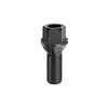 Prezon janta auto M14x1.25 27mm con drept negru cheie HEX17 Cod: B185-Dacenergy.ro