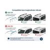 Bare portbagaj transversale auto aluminiu compatibile BMW X5 (E53) SUV 2000-2006 96-100 cm Cod: KL7-poza 2-Dacenergy.ro