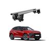 Bare transversale portbagaj auto aluminiu compatibile plafon neted Hyundai Kona Hybrid 2018-> argintii sau negre Cod: CB200101 Kit-108-Dacenergy.ro
