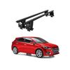 Bare transversale portbagaj auto aluminiu compatibile plafon neted Hyundai Accent V HC Sedan 2017-> argintii sau negre Cod: CB200101 Kit-102-poza 2-Dacenergy.ro