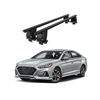Bare transversale portbagaj auto aluminiu compatibile plafon neted Hyundai Sonata VII LF 2015-2019 argintii sau negre Cod: CB200101 Kit-102-poza 2-Dacenergy.ro