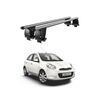 Bare transversale portbagaj auto aluminiu compatibile plafon neted Nissan Micra March K13 2010-2017 argintii sau negre Cod: CB200101 Kit-101-Dacenergy.ro