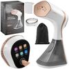 Aparat de calcat cu abur Berdsen, 2000 W, 320 ml, LCD touchscreen, 4 trepte, ceramic, Alb-Dacenergy.ro