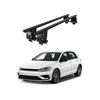 Bare transversale portbagaj auto aluminiu compatibile plafon neted Volkswagen Golf 7 5G 2012-2019 argintii sau negre Cod: CB200101 Kit-105-poza 2-Dacenergy.ro