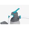 Pompa Filtrare Nisip Piscina Bestway, 6056 l/h, 230W, Debit Sistem 5300 l/h, 220-240V, Racord 32-38mm, Valva 6 Pozitii, Timer, Manometru, Pre-filtru Frunze, Tablete Chimice Chemochlor, Piscine 1100-42300 l, 11.6 kg, Gri-poza 3-Dacenergy.ro