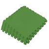 Covor Protectie Piscina Puzzle DacEnergy, 8 Bucati, 50x50 cm, Grosime 10 mm, PVC, Suprafata 1.9 mp, Antiderapant, Termoizolant, Rezistent Apa si Mucegai, Montaj Rapid, Compatibil Trambuline Locuri de Joaca Terase, 1.4 kg, Verde, Culoare: Verde, Lungime: 50 cm-poza 3-Dacenergy.ro