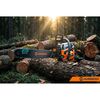 Drujba Benzina Humberg, Motor 2 Timpi 58 cm3 / 2.3 kW, Sina max 50 cm, Set 2 Sine de ghidaj 16" si 20" + Husa Lant Inclusa-poza 3-Dacenergy.ro
