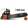 Drujba Benzina Humberg, Motor 2 Timpi 58 cm3 / 2.3 kW, Sina max 50 cm, Set 2 Sine de ghidaj 16" si 20" + Husa Lant Inclusa-poza 4-Dacenergy.ro