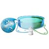 Pompa filtrare piscina Intex, 1250 l/h, 30 W, 220-240 V, filtru cartus hartie tip H, Hydro Aeration Technology, debit sistem 1003 l/h, diametru racord 32 mm, 2.47 kg, compatibila piscine 183-305 cm, Alb-poza 6-Dacenergy.ro