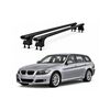 Set bare transversale aluminiu cu prindere in puncte fixe compatibile BMW Seria 3 E91 Touring 2005-2012 negre sau argintii Cod: 120101 Kit 201-poza 2-Dacenergy.ro